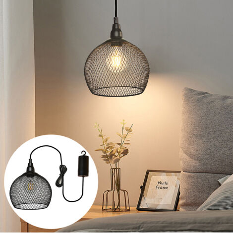 Lampadario a sospensione a LED, lampadario da esterno a batteria per patio, luce calda, con telecomando