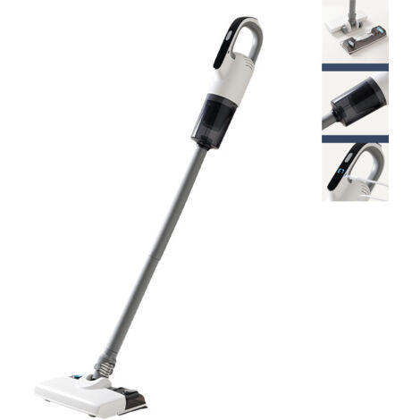 Aspirapolvere e lavapavimenti combinato senza fili, aspirapolvere domestico,50 kPa, 1 filtro + 3 spazzole + 2 panni per la pulizia.NICOLA