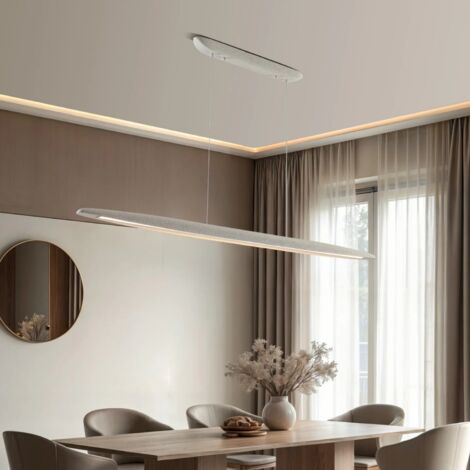 Lampada a sospensione semplice ed elegante, lampada a sospensione per creare atmosfera in soggiorno, lampada a soffitto lineare (1/5)
