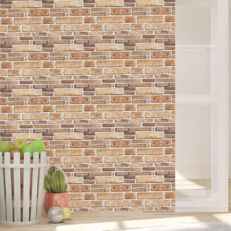 LZBARGON 10 Adhesivos de Pared con Efecto Azulejo (DIY) – Decoración de Pared Impermeable para Baños Ideal para Cocinas, Baños, Salas de Estar y Dormitorios