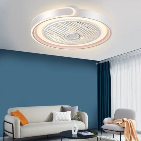 Ventilador de techo de 6 velocidades con luz, aplicación y control remoto, 72 W, regulable, ideal para sala y dormitorio. (1/5)