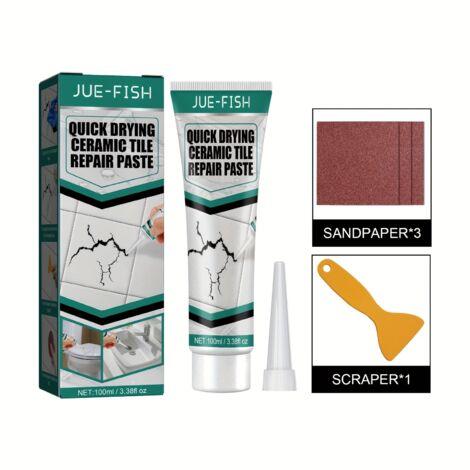 NICOLA Tile Repair Paste, Marble Bathtub Repair, Bathroom Furniture Repair, Crack Repair