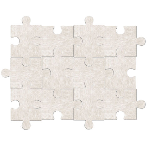 12 Self-Adhesive Sound-Dampening Wall Panels, High-Density Self-Adhesive Absorption Panels, Light Camel, 20 x 30 cm (1/5)