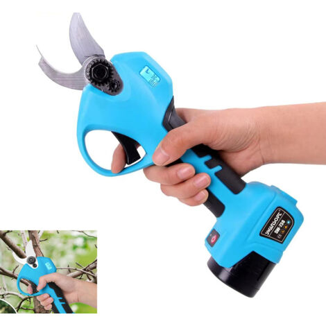 28 mm Akku-Gartenschere, Hochleistungs-Astschere, Gartenschere, Gartenwerkzeug, Haushaltsschere, Astschneider, Elektrischer Asttrimmer, Elektrische Gartenwerkzeuge (1/5)