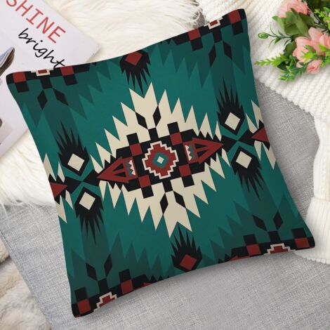 Coussin décoratif ethnique minimaliste (1/5)