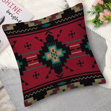 Coussin décoratif ethnique bohème (1/5)