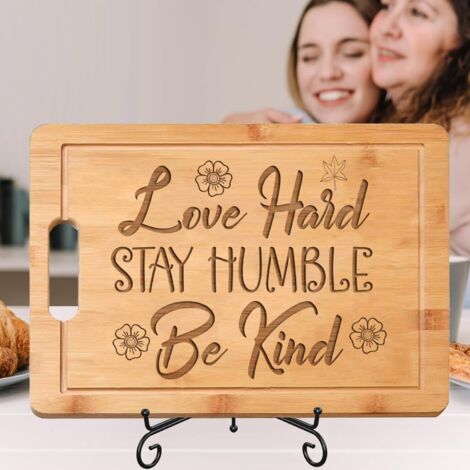 Planche à découper inscription choix – Cadeau romantique pour femme ou homme (1/5)