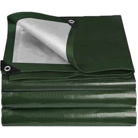 Lona impermeable de polietileno, lona para tiendas de campaña, protección UV, adecuada para techos, patios, piscinas y automóviles (200 x 300 cm) (1/5)