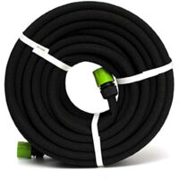 15m (1/2") PE microporous rubber garden hose for public green spaces, for automatic drip irrigation and water saving