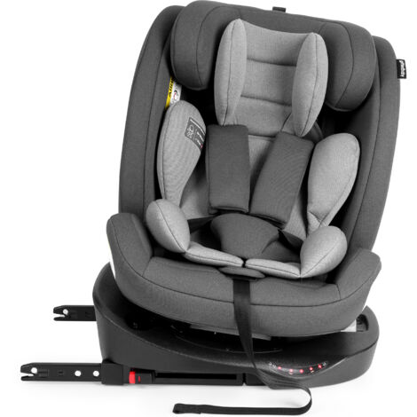 Siège auto enfant i-Size 360° ISOFIX 40-150 cm pivotant ECE R129 gris sécurité bébé