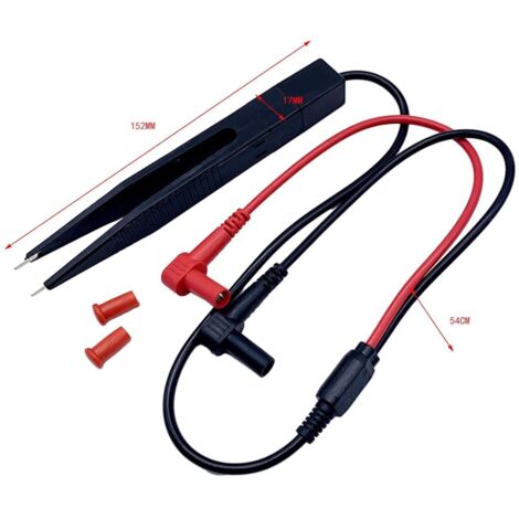 SMD Test Clip Multimeter – Electronic Test Clamp for Capacitor ...