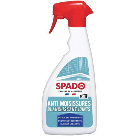 Blanchisseur joints carrelage pour rénovation et blanchiment – Formule puissante pour joints éclatants – Application simple et rapide – Spado