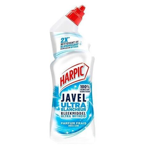 Gel pour sanitaire Harpic javel éclat blancheur - 750 ml (1/5)