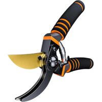 Titanium Bypass Pruner - Professional Garden Scissors for Hedges
