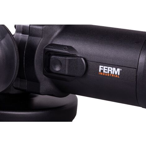 - FERM - 950W - Seitengriff Winkelschleifer 125MM Inkl. - Industrial Sicherheitsschalter