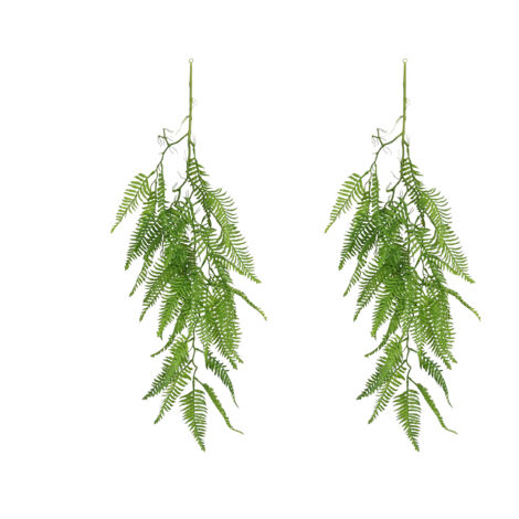 Chute plante artificielle de fougère 100cm lot de 2 (1/4)