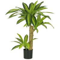 Dracena artificiel toucher naturel 80cm