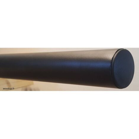 Main Courante Métal Noir Pour Escalier Intérieur Longueur  Noir    200 Cm