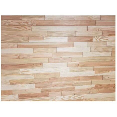 Levigne – Lambris Douglas 1m² – Lames 84 x 15 mm – Qualité A/B finition rabotée – Classe 3 pour intérieur et extérieur
