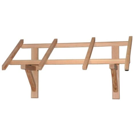 Levigne – Marquise bois Douglas 3 profondeurs 80/100/120 cm – Résistance classe 3 – Entretien réduit – Compatible tuiles et ardoises