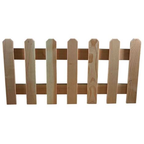 Kit clôture en bois de douglas 200 cm – 13 lames de 60 cm – Section 91x21 mm – Installation personnalisable sans quincaillerie (1/4)