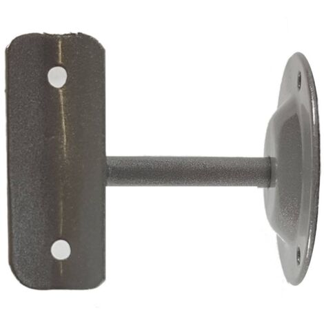 Support métal pour main courante ronde diam. 42 mm Gris (1/5)