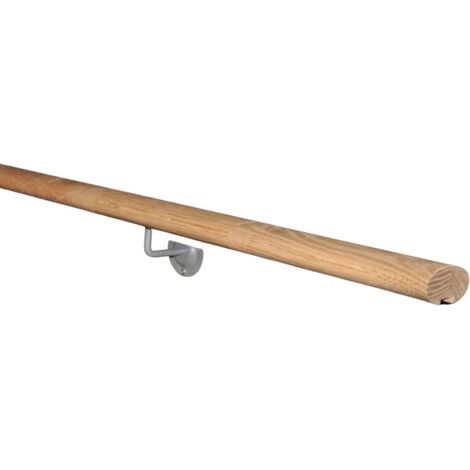 Main Courante Chene Ovale Longueur      250 Cm