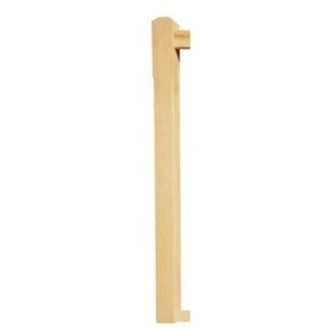 Levigne – Poteau de garde corps en sapin 1m20 – Section carrée 60x60mm – Pour balustrades élégantes et robustes – Espacement 1,5m recommandé