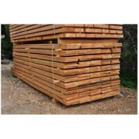 Levigne – Planche douglas rabotée 200x24mm – Longueur 200 cm – Classe 3 pour extérieur – Non traitée, résistance naturelle