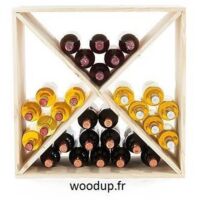 Etagère - Range Bouteille 4 Triangles