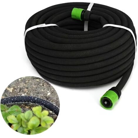 Microporous Drip Hose 15 m 1/2" – Micro Irrigation Hose for Flowers, Plants, Bonsai, Garden, and Terrace (1/5)