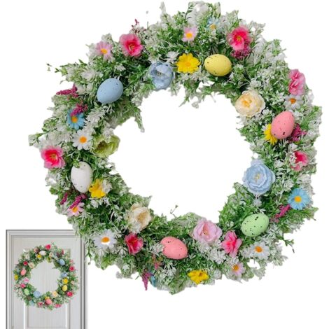 Large Easter Decoration 35cm Wall Hanging Bunny for Garden Window Living Room Spring Decoration (1/5)