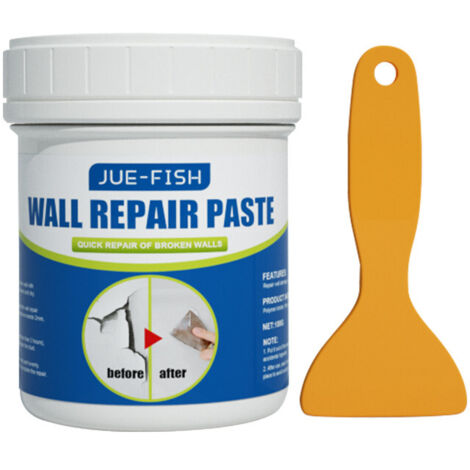 Floor & Wall Filler 100g – Indoor and Outdoor Use – Easy Application with Spatula – Smooth and Moisture-Resistant Surface
