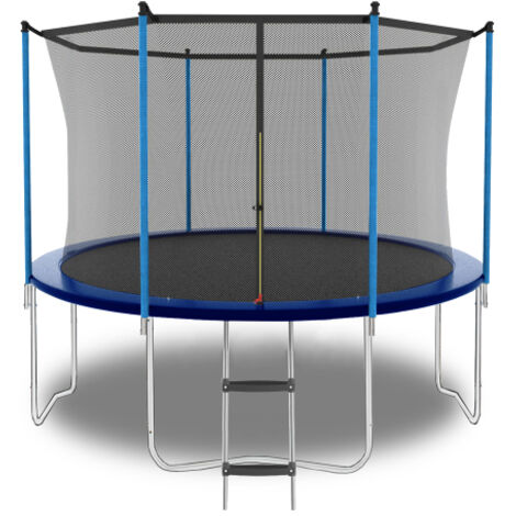 Outdoor Trampoline 8 FT with Safety Net and Ladder – Maximum Load Capacity 181 kg (1/4)