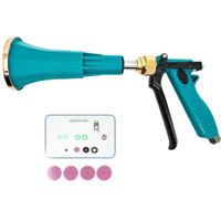 High-Pressure Garden Sprayer – Short Spray Gun with Nozzles 0.8 + 1.0 + 1.2 + 1.5 for Cleaning, Watering & Outdoor Maintenance