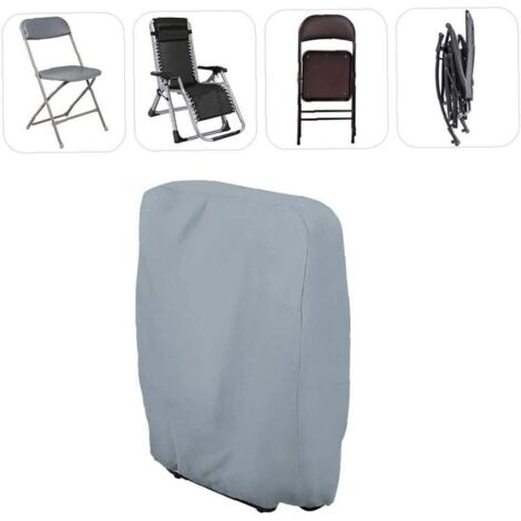 Housses de chaises pliantes, housses de chaises de jardin, imperméables et anti-poussière