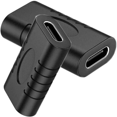 2 coupleurs USB-C, adaptateurs Type-C femelle vers femelle, rallonge USB-C USB 3.1 (1/5)