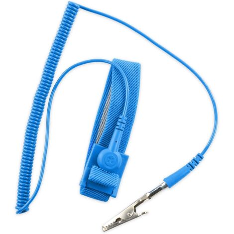 Lot de 5 bracelets antistatiques pour protéger les appareils électroniques sensibles des décharges électrostatiques. (1/5)