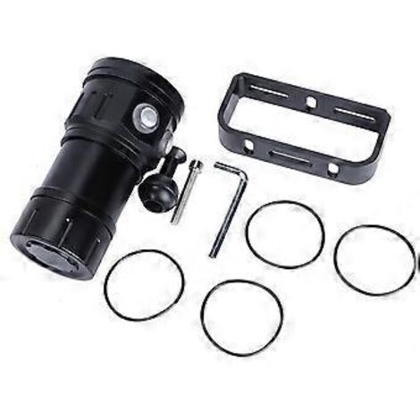 Lampe torche étanche IPX8 18 000 lm, portée 500 m, pour camping en extérieur (1/5)