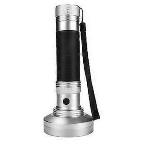 Lampe torche UV avec 100 LED et détecteur ultraviolet pour la vérification de billets (détection de fluorescence) (1/5)