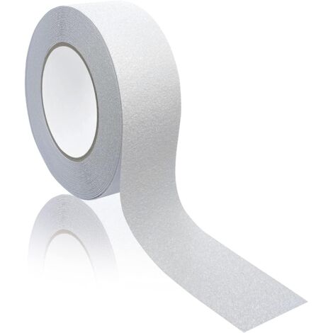 Ruban adhésif antidérapant [50 mm x 20 m] transparent et imperméable pour d (1/5)
