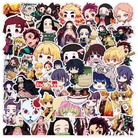 50 autocollants animés (style 18)