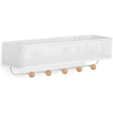 Clavier avec porte-courrier multifonction, organisateur mural avec 5 trous