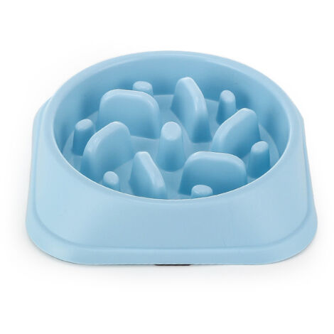 (Bleu 1) Gamelle anti-étouffement pour chien Pet Dog Slow Food - Accessoires po