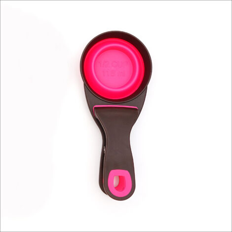 Rouge (M 237ml) Cuillère à nourriture pour animaux de compagnie (1/5)