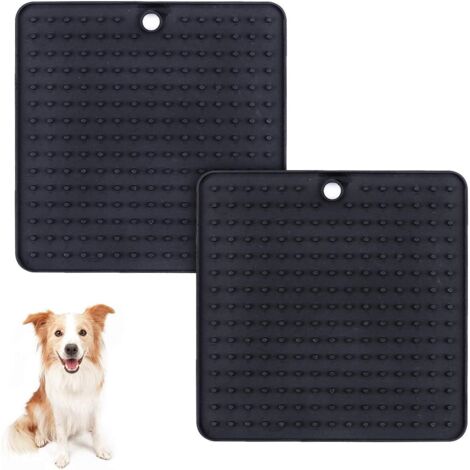 Tapis pour chien étanche en 2 pièces, parfait pour nourrir du yao (1/5)