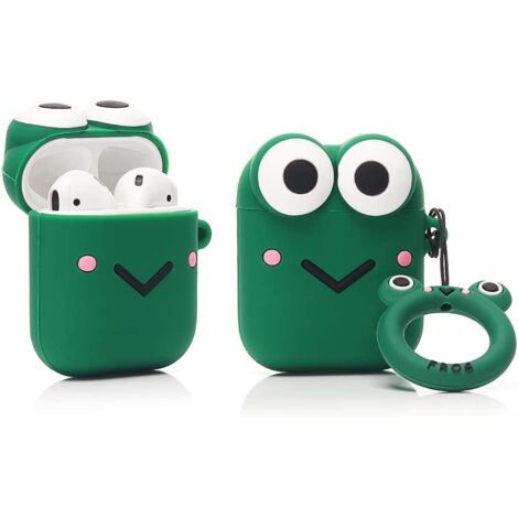 Étui en silicone souple à motif dessin animé compatible avec les AirPods 2 et 1 - (1/4)