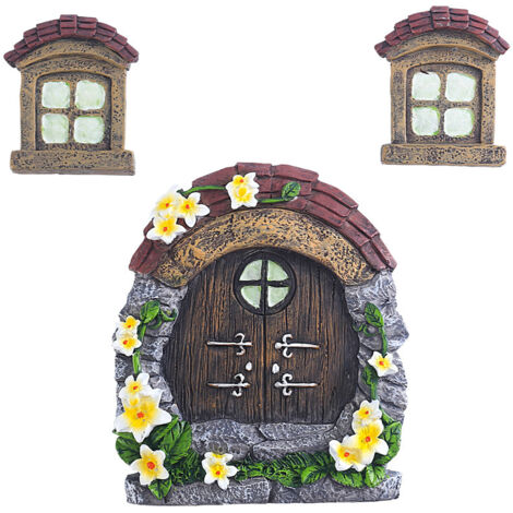 Grande porte de fée de la forêt pour Fairy Garden, lumineux 12. (1/4)