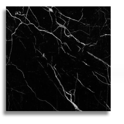 10 autocollants adhésifs pour carrelage en céramique, imitation marbre noir 30 (1/5)
