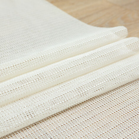 Tapis antidérapant blanc cassé, 150 x 200 mm, protection pour moquette (1/5)
